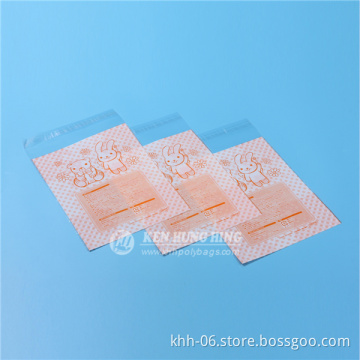 Custom Printed BOPP Self Adhesive plastic bread bags